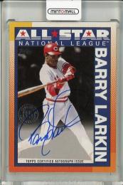2025 Topps Barry Larkin 1990 Topps All Star Autographs Cincinnati Reds