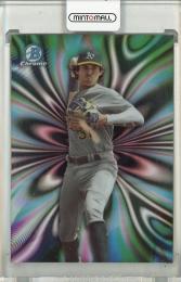 2023 Bowman Chrome Draft Jacob Wilson Mood Ring Oakland Athletics
