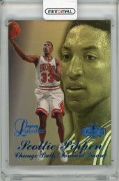 【表面左下角若干難あり】1997-98 FLEER Fialr Showcase Scottie Pippen Legendary Collection【029/100】