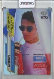 2020 Topps Chrome Formula 1 Lando Norris/Grand Prix Driver of the Day Refractors #16