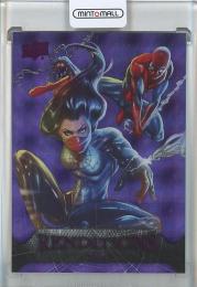 2024 Upper Deck Marvel Renditions Silk Spider-Man Kingpin Purple Tie #87【14/99】