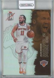 2025-26 Topps Signature Class Jalen Brunson Chrome Refractors #58《※初期傷あり》 New York Knics