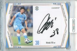 2018 Jリーグ チーム・エディションメモラビリア ジュビロ磐田 伊藤洋輝 #SG30 直筆サインカード【43/45】
