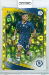 2026 Topps Uefa Japan Edition Estevao Willian #66 Base Gold Foil Parallel【18/50】