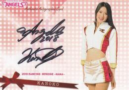 2018BBMチアリーダーDancing Heroine華 東北楽天 KANOKO 直筆サインカード 41/60