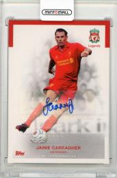 2022-23 Liverpool FC TOPPS Team Set Jamie Carragher Autographs #AUJC