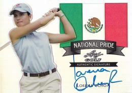 2011 LEAF Golf Metal National Pride Autographs Lorena Ochoa 【24/50】
