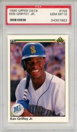 【ケースに微スレあり】1990 UPPER DECK Ken Griffey Jr. #156【PSA10 GEM MT】