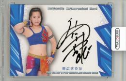 2025 BBM 女子プロレスカード 帯広さやか 直筆サインカード【57/99】
