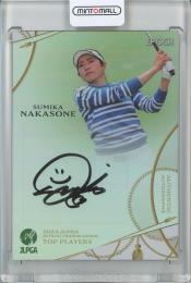 2023 EPOCH JLPGA OFFICIAL TRADING CARDS TOP PLAYERS 仲宗根澄香 直筆サインカード【07/10】