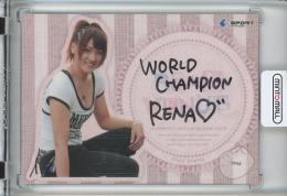 2010 BBM REAL VENUS リアルヴィーナス RENA 直筆サインカード【40/50】