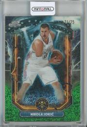 2025-26 Topps Cosmic Chrome  Nikola Jokic Extraterrestrial Talent Green Space Dust Refractors #ET4【71/75】 Denver Nuggets