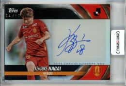 2024 TOPPS Jリーグ フラッグシップ 永井謙佑 直筆サインカード【04/10】 名古屋グランパスエイト
