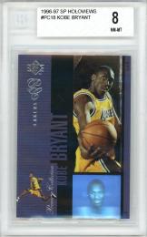1996-97 UPPER DECK SP Premium Collection Kobe Bryant #PC18 HoloViews【BGS8 NM-MT】