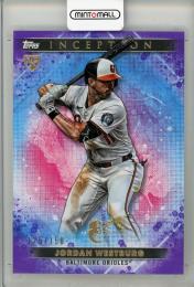 2024 TOPPS INCEPTION Jordan Westburg RC #48【125/150】 Baltimore Orioles