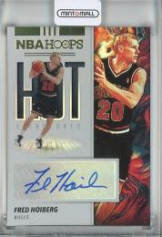 2019-20 Panini Hoops Fred Hoiberg Hot Signatures #41 Auto Chicago Bulls