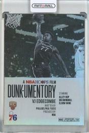 2025-26 Topps Hoops VJ Edgecombe Dunkumentory #D13 Philadelphia 76ers