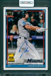 2026 TOPPS Series 2 Jakob Marsee 1991 Topps Autograph Miami Marlins