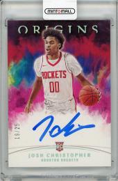 【裏面左側若干白欠けあり】2021-22 PANINI Origins Josh Christopher Autograph (RC)【19/25】