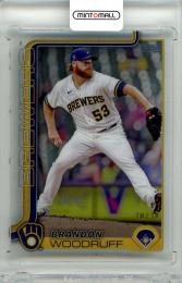 2025 Topps Series2 Baseball Brandon Woodruff #620 Base Clear Parallel【10/10】《ラストナンバー》 Brewers