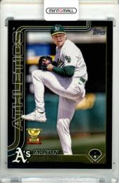 2025 Topps Series2 Baseball Mason Miller #571 Base Black Border Parallel【58/74】 Athletics