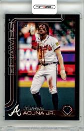 2025 Topps Series2 Baseball Ronald Acuna Jr. #207 Base Black Border Parallel【49/74】 Braves