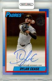 2025 Topps Series2 Baseball Dylan Cease #90A-DC 1990 Topps Baseball Autographs Gold Parallel【39/50】 Padres