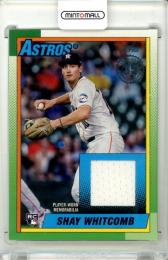2025 Topps Series2 Baseball Shay Whitcomb #90R2-SW 1990 Topps Baseball Relics Astros