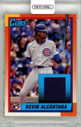 2025 Topps Series2 Baseball Kevin Alcantara #90R2-KA 1990 Topps Baseball Relics Cubs