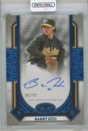 2024 Topps Tier One Prime Performers Autographs Blue Foil #PPABZ Barry Zito 【96/99】