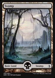 【AKH】【ENG】【Foil】《沼/Swamp》No.252