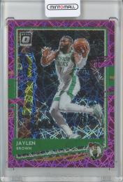 2020-21 Panini Donruss Optic Jaylen Brown Pink Velocity/#127【29/79】 Boston Celtics