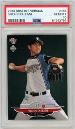 2013 BBM 1st バージョン 大谷翔平 RC #183【PSA10】《Gem-MINT》北海道日本ハムファイターズ