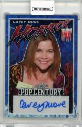 2024 Leaf Pop Century Metal Carey More Horror Ink Autographs Kaleidoscope Dark Blue #HICM1【Last No. 4/4】
