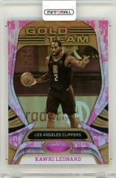 2020-21 Panaini Certified Basketball Kawhi Leonard Gold Team Camo【12/25】 Los Angeles Clippers