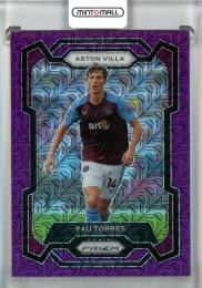 2023-24 Panini Prizm English Premier League Pau Torres Purple Mojo #119【21/25】 Aston Villa