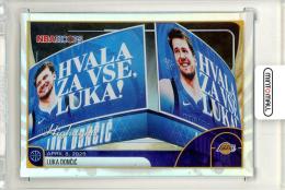 2025-26 Topps Hoops Basketball Luka Doncic Highlights Los Angeles Lakers