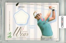2025 EPOCH JLPGA ROOKIES&WINNERS 森井あやめ #PM-15 オーセンティックウェア メモラビリアカード【51/100】