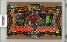 2024-25 PANINI SELECT  Niko Williams Bronze Checker Prizm #227【10/75】 Spain
