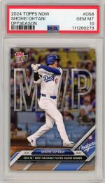 2024 TOPPS NOW Shohei Ohtani Off Season #OS6【PSA10】《Gem-MINT》Los Angeles Dodgers