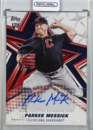 2026 Topps Parker Messick Stars Autographs #BSAPM Cleveland Guardians