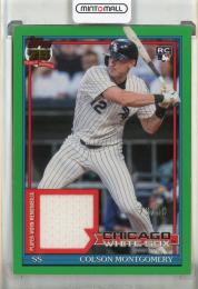2026 Topps Colson Montgomery 91 Topps Relics Green #91R2CM【73/99】 Chicago White Sox