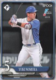 2025 EPOCH NPBプロ野球 #149 野村佑希(日本ハム) レギュラーカード