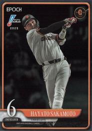 2025 EPOCH NPBプロ野球 #11 坂本勇人(巨人)【パラレル版】レギュラーカード