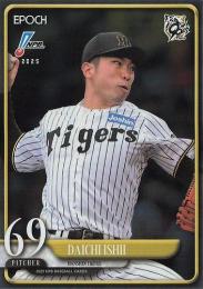 2025 EPOCH NPBプロ野球 #27 石井大智(阪神)【パラレル版】レギュラーカード