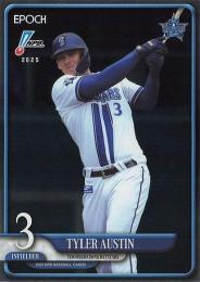 2025 EPOCH NPBプロ野球 #48 タイラー・オースティン(横浜DeNA)【パラレル版】レギュラーカード