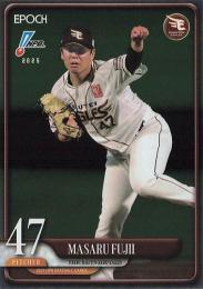 2025 EPOCH NPBプロ野球 #186 藤井聖(楽天)【パラレル版】レギュラーカード