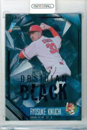 2026 EPOCH NPB プロ野球カード 菊池涼介 #211 レギュラーパラレル OBSIDIAN BLACK【01/10】《1stナンバー》 広島