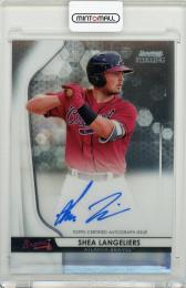 2020 Bowman Sterling  Shea Langeliers Autographs Atlanta Braves