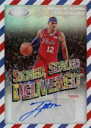 2020-21 Panini Certified  Tobias Harris Signed Sealed and Delivered Auto #6